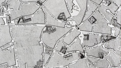 Callejero Plano de Olavide 1771